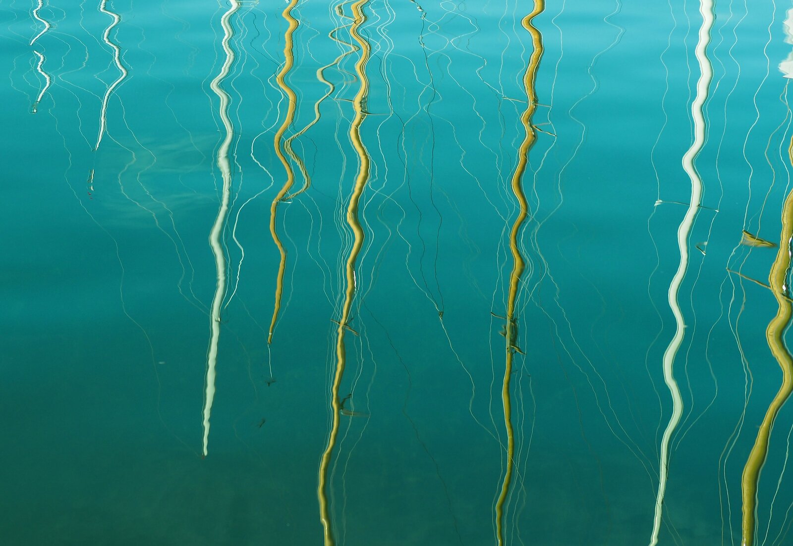 Segelmasten aus einer anderen Perspektive